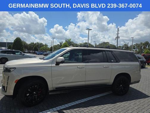 Sandstone Metallic 2022 Cadillac Escalade ESV Sport Platinum