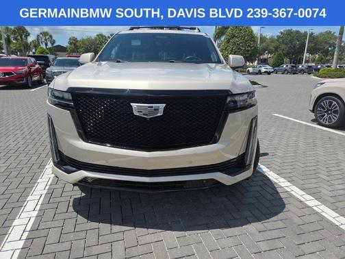 Sandstone Metallic 2022 Cadillac Escalade ESV Sport Platinum
