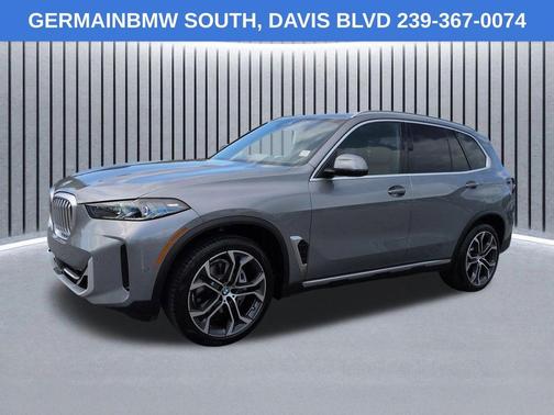 Gray Metallic 2025 BMW X5 sDrive40i