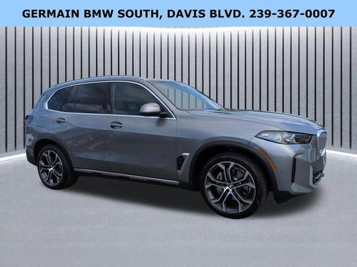 Gray Metallic 2025 BMW X5 sDrive40i