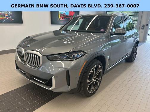 Gray Metallic 2025 BMW X5 sDrive40i