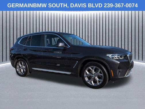 Dark Graphite Metallic 2022 BMW X3 xDrive30i