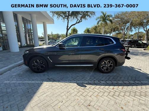 Dark Graphite Metallic 2022 BMW X3 xDrive30i