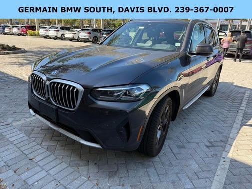 Dark Graphite Metallic 2022 BMW X3 xDrive30i
