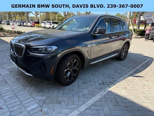 Dark Graphite Metallic 2022 BMW X3 xDrive30i