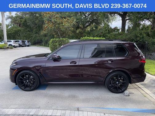 Ametrin Metallic 2024 BMW X7 xDrive40i
