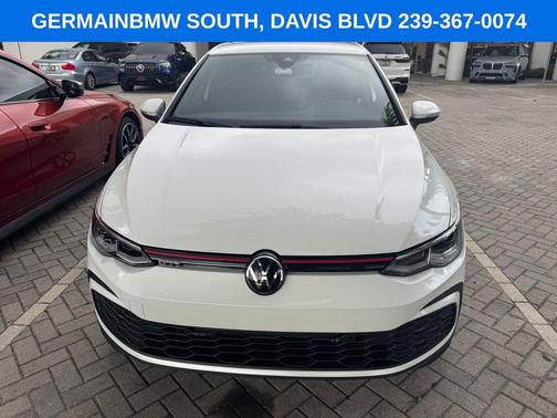 Opal White Pearl Effect 2023 Volkswagen Golf GTI 2.0T S