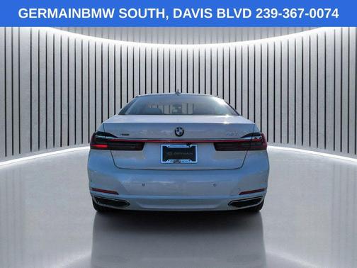 Mineral White Metallic 2022 BMW 750 i xDrive
