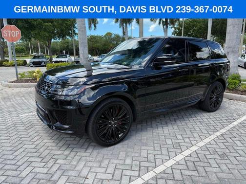 Santorini Black 2022 Land Rover Range Rover Sport HSE Dynamic