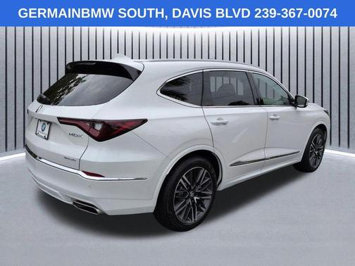 White 2026 Acura MDX Advance Package