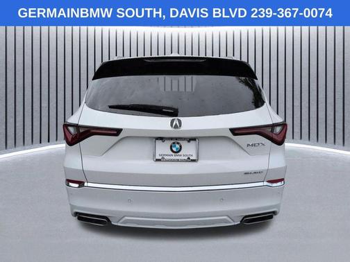 White 2026 Acura MDX Advance Package