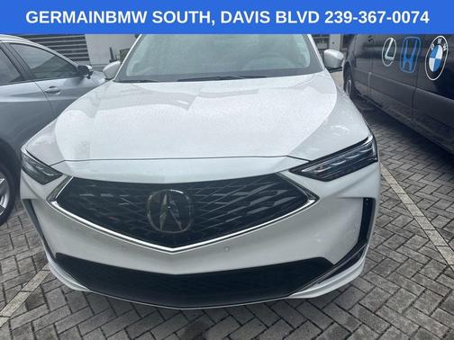 White 2026 Acura MDX Advance Package