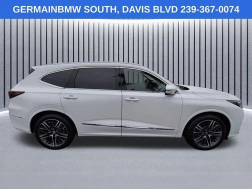 White 2026 Acura MDX Advance Package