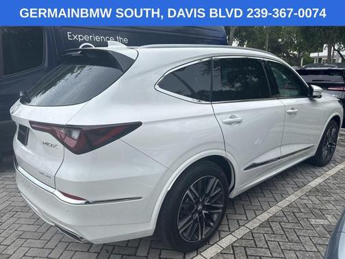White 2026 Acura MDX Advance Package
