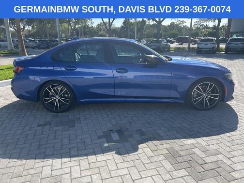 Blue Metallic 2022 BMW 330 i