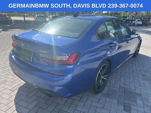 Blue Metallic 2022 BMW 330 i