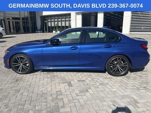 Blue Metallic 2022 BMW 330 i