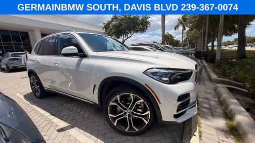 Mineral White Metallic 2023 BMW X5 sDrive40i