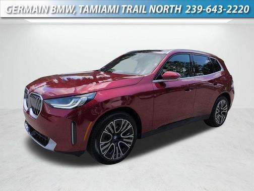 Red Metallic 2026 BMW X3 30 xDrive