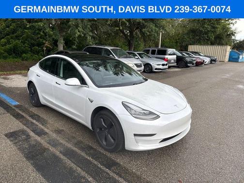 White 2020 Tesla Model 3 Standard
