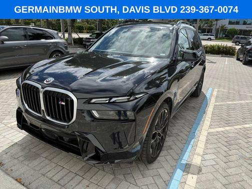 Black Sapphire Metallic 2023 BMW X7 M60i
