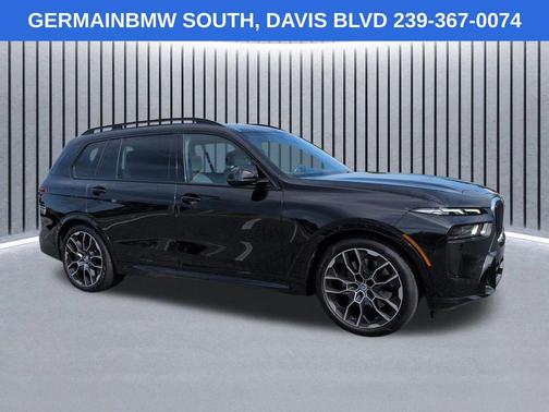 Black Sapphire Metallic 2023 BMW X7 M60i