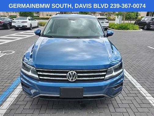 Silk Blue Metallic 2020 Volkswagen Tiguan 2.0T SE