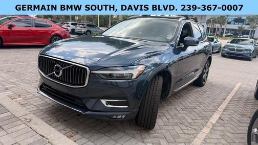 Denim Blue Metallic 2021 Volvo XC60 T5 Inscription