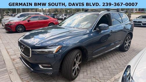 Denim Blue Metallic 2021 Volvo XC60 T5 Inscription