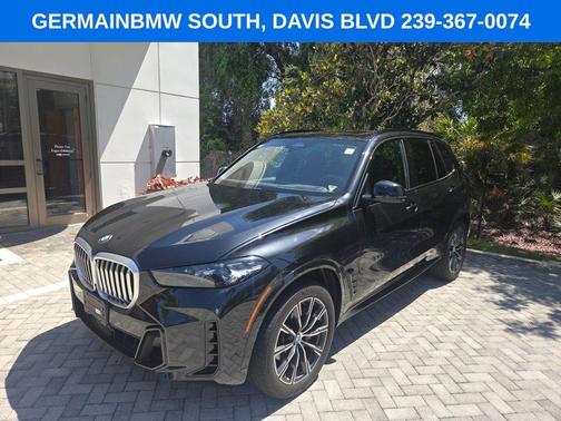 Black Sapphire Metallic 2024 BMW X5 xDrive40i
