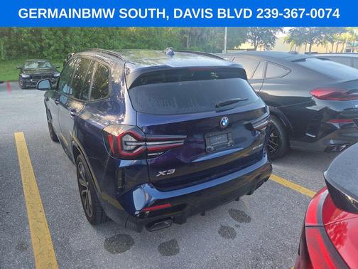 Tanzanite Blue II Metallic 2024 BMW X3 sDrive30i