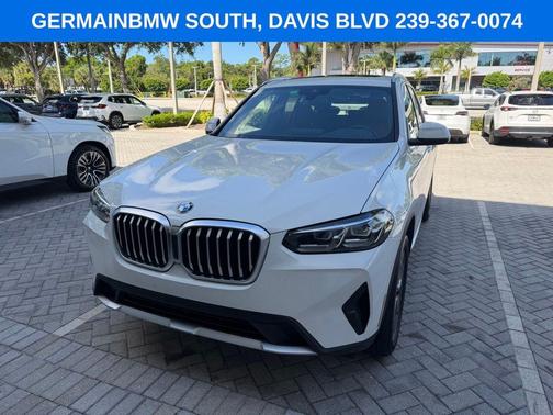 Alpine White 2022 BMW X3 sDrive30i