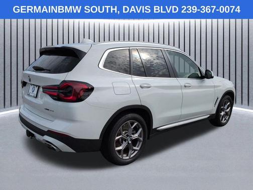 Alpine White 2022 BMW X3 sDrive30i