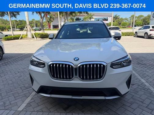 Alpine White 2022 BMW X3 sDrive30i