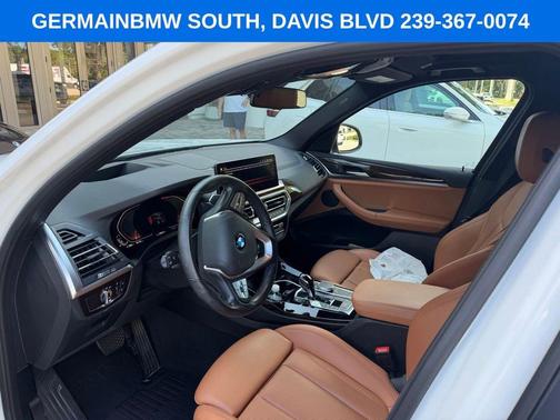 Alpine White 2022 BMW X3 sDrive30i
