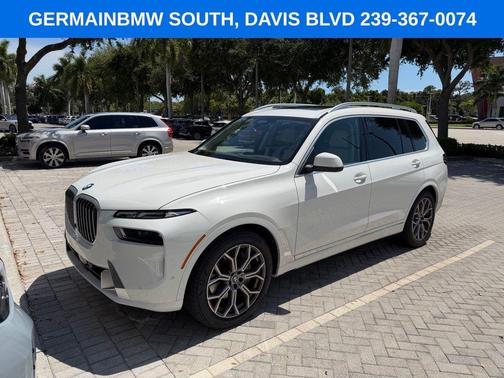 Alpine White 2024 BMW X7 xDrive40i