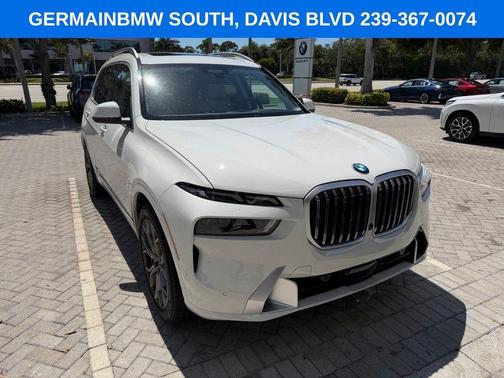 Alpine White 2024 BMW X7 xDrive40i