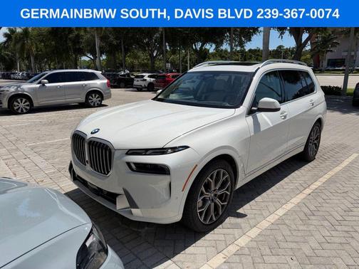 Alpine White 2024 BMW X7 xDrive40i