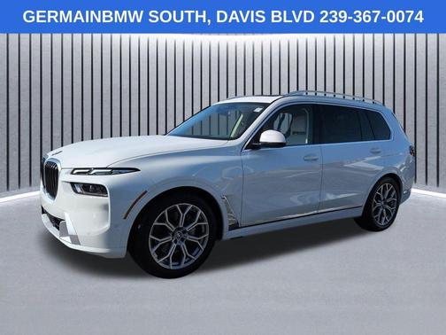 Alpine White 2024 BMW X7 xDrive40i