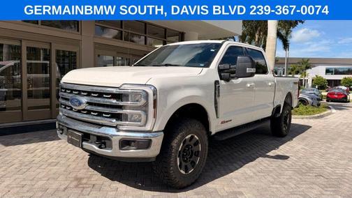 White Metallic 2024 Ford F-250 Lariat