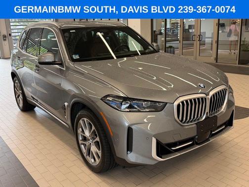 Skyscraper Gray Metallic 2024 BMW X5 xDrive40i