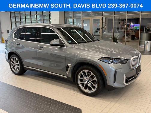 Skyscraper Gray Metallic 2024 BMW X5 xDrive40i