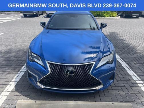 Blue 2022 Lexus RC 300 Base
