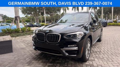 Black Sapphire Metallic 2019 BMW X3 sDrive30i