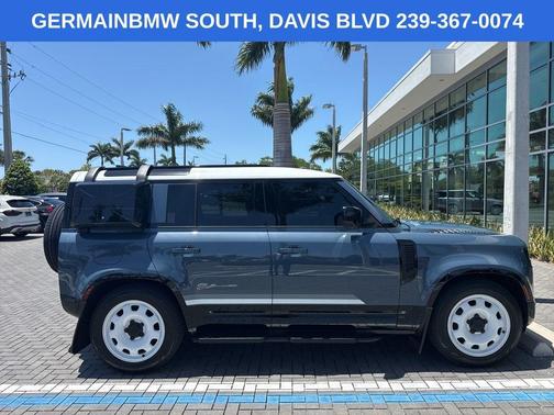 Tasman Blue 2025 Land Rover Defender P400 S