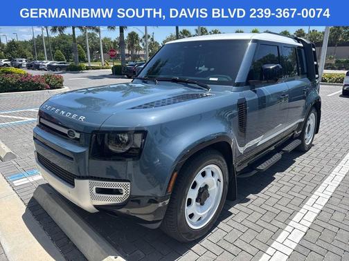 Tasman Blue 2025 Land Rover Defender P400 S