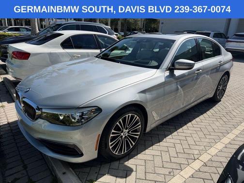 Glacier Silver Metallic 2019 BMW 530 i