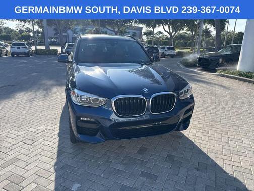 Phytonic Blue Metallic 2020 BMW X3 sDrive30i