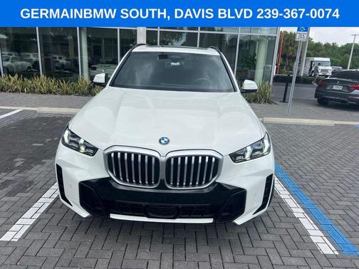 Alpine White 2025 BMW X5 xDrive40i