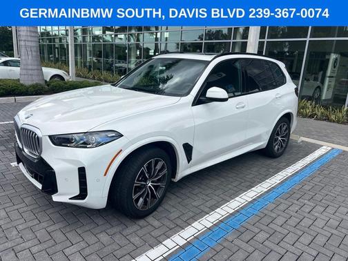 Alpine White 2025 BMW X5 xDrive40i